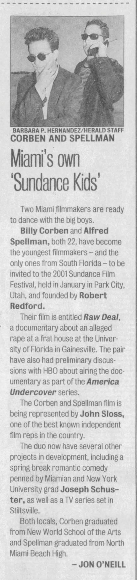 Miami's own Sundance Kids